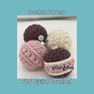 The Amaris Ornament Crochet Pattern - INSTANT PDF DOWNLOAD - Crochet Christmas Ornaments - Christmas Ornaments