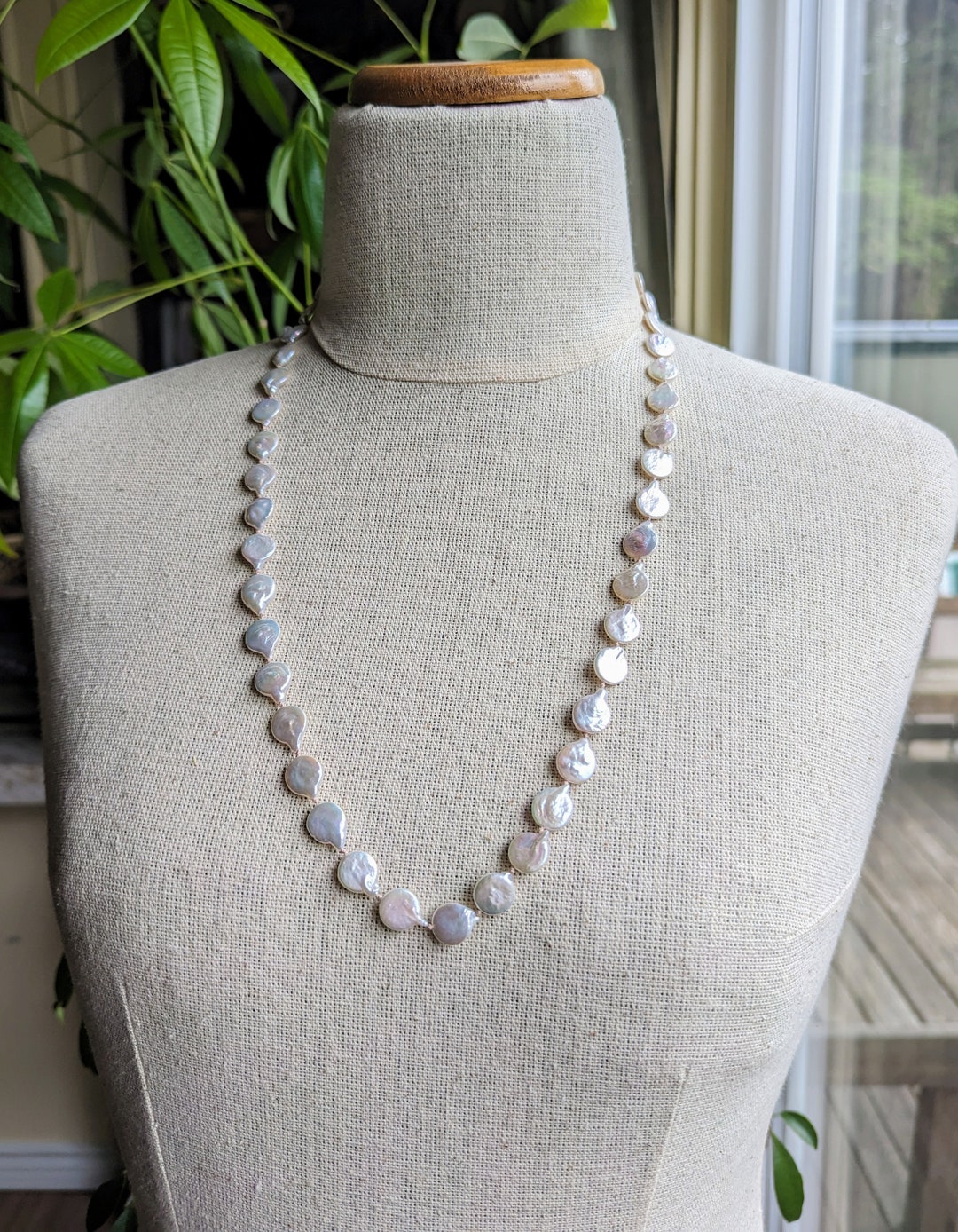 アクセサリー coin pearl necklace Coin Pearl necklace
