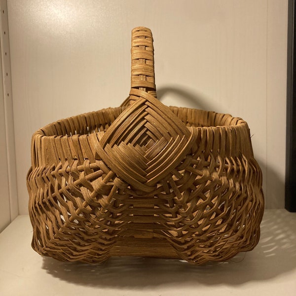 Antique Buttocks Basket - Etsy