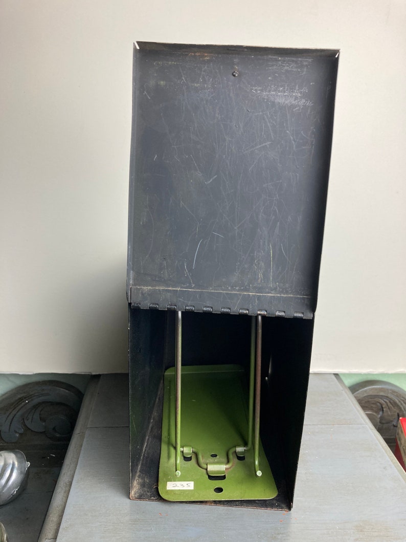 Antique Metal File Box Etsy