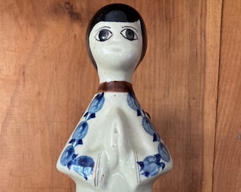 Mexican Folk Art Angel Candle Holder