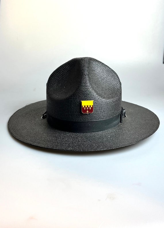 Vintage Stratton Straw Campaign Hat