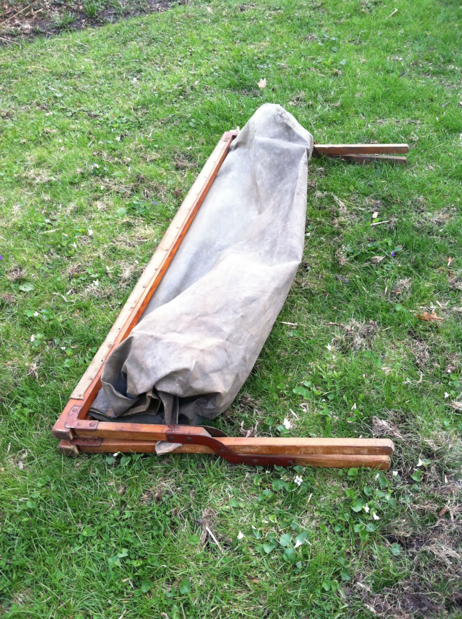 Antique Folding Outdoor Bathtub 1915 Etsy
