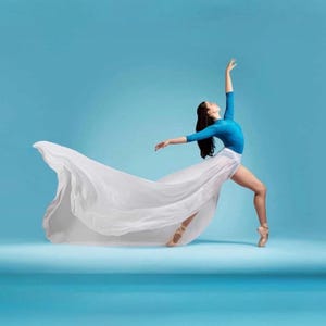 long ballet dress Move Dance Long Ballet Wrap Skirt
