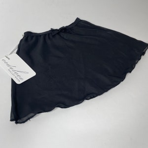 Black Girls Chiffon Ballet Pull On Skirt