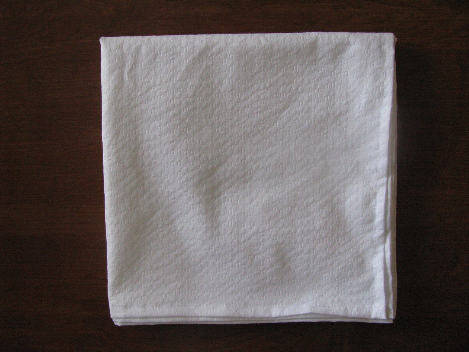 Christening Blanketlightweight White Plisse' Fabric Etsy