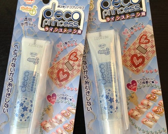 Deco Princess Glue 17ml for Rhinestones, Charms and Cabochons - Twin Pack