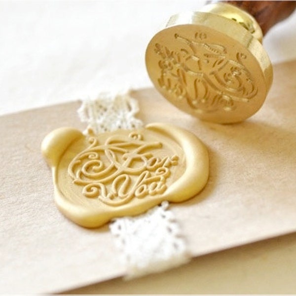 B20 Wax Seal Stamp Message Words For You