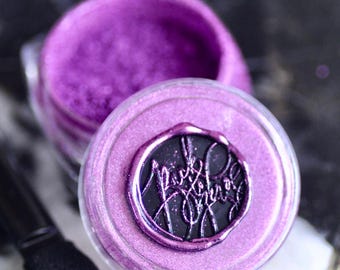 Chrome Metallic Highlight Powder for Wax Seal Stamp | Magenta Pink | Backtozero B20