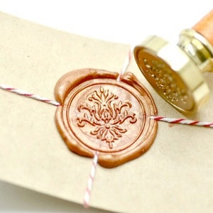Victorian Filigree Deco Wax Seal Stamp | Backtozero