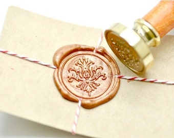 Victorian Filigree Deco Wax Seal Stamp | Backtozero