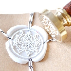 Victorian Damask Wax Seal Stamp | Backtozero