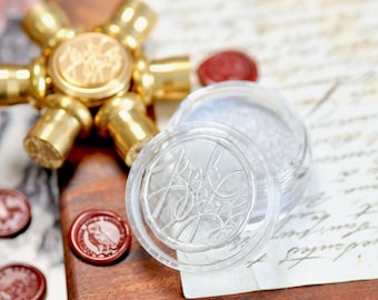 Metallic Highlight Powder for Wax Seal Stamp | Silver | Backtozero B20