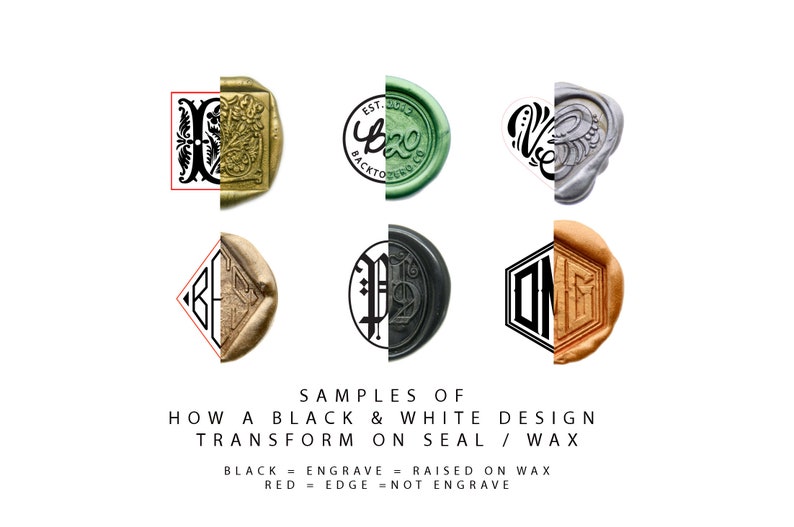 Design Your Own Bespoke Custom Wax Seal Stamp | Backtozero 