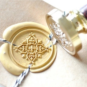 Decorative Filigree Wax Seal Stamp | Backtozero