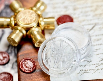 Metallic Highlight Powder for Wax Seal Stamp | Pearl White | Backtozero B20