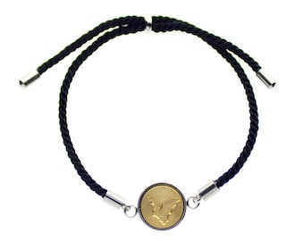 Bat Signet Bracelet | Available in 23 Colors | Backtozero