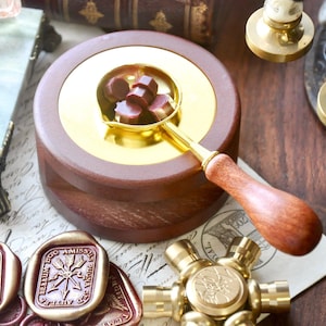 Sealing Wax Spoon Holder / Spoon / Soy Candle  | Backtozero B20