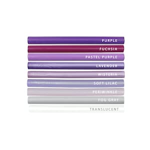 Shades of Purple Lijmpistool Zegellaksticks naar keuze | Terug naar nul