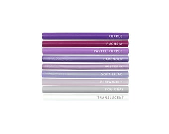 Shades of Purple Glue Gun Sealing Wax Sticks of your choice | Backtozero
