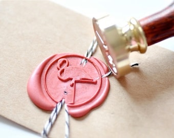 Flamingo Bird Wax Seal Stamp | Backtozero