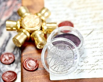 Metallic Highlight Powder for Wax Seal Stamp | Eggplant Purple | Backtozero B20