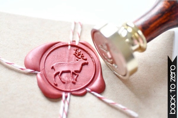 Woodland Acorn - Wax seal stamp — Mina & Maud