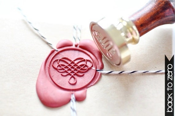 Love Heart Wax Seal Stamp/wedding Love Wax Stamp /love Heart 