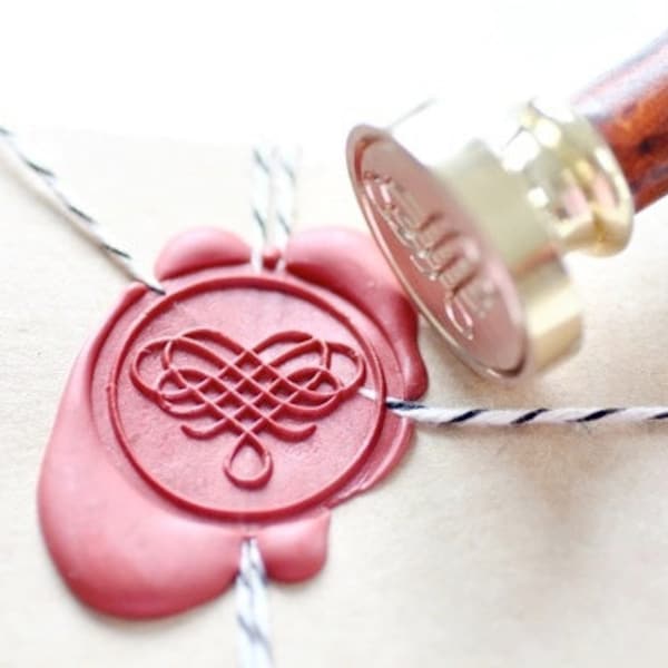 Filigree Heart Wax Seal Stamp | Backtozero