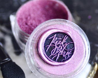 Chrome Metallic Highlight Powder for Wax Seal Stamp | Tea Rose Pink | Backtozero B20