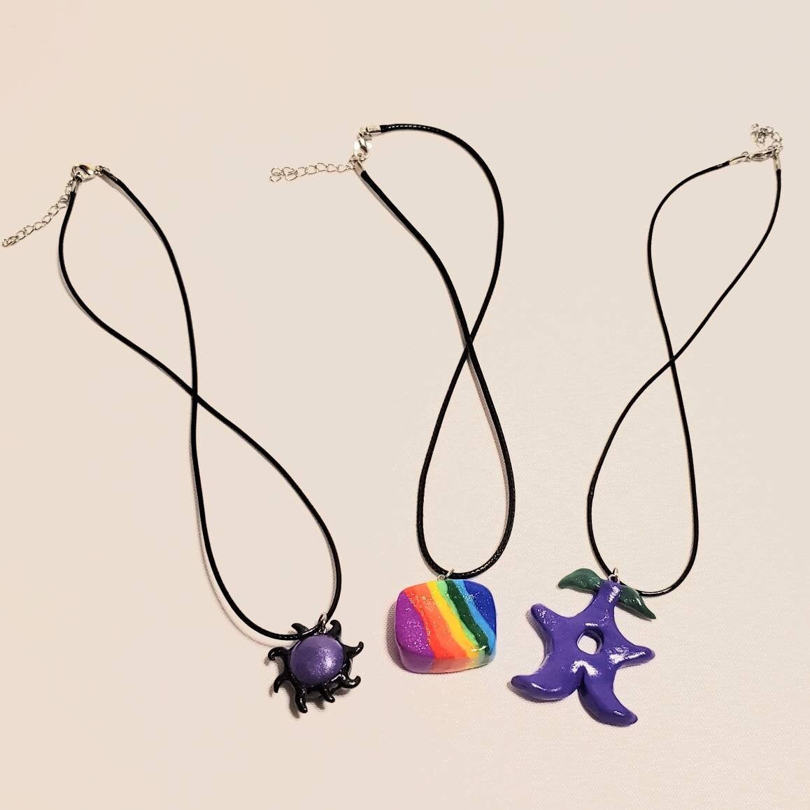 Stardew Valley Necklace Void Essence Prismatic Shard Etsy