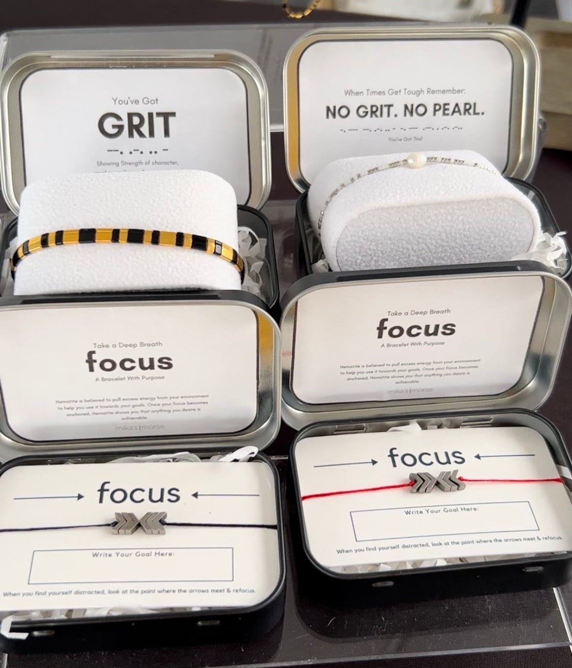 Single Strand Custom Secret Morse Code Message Bracelet Sister