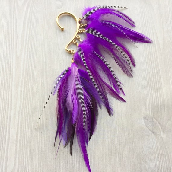 Feather ear sale cuff