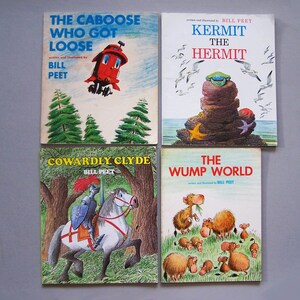 thumbnail interactive-video image 1 of Kermit The Hermit By Bill Peet - Paperback Picture Book - Good Condition (1980, HarperCollins) 1 of 3