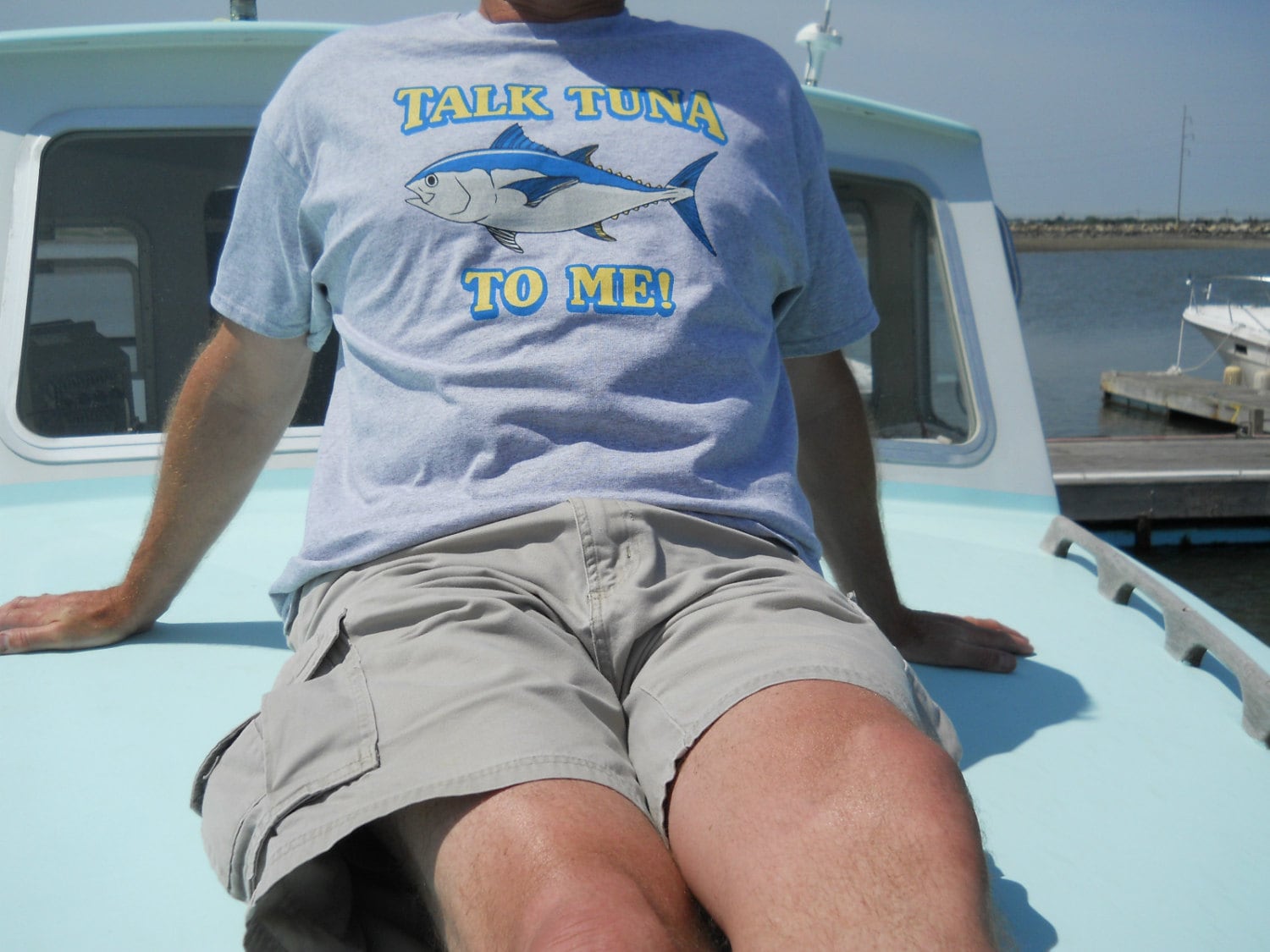Bluefin Tuna Tshirt talk Tuna to Me Tuna Fishing Tee Shirt Wicked Tuna