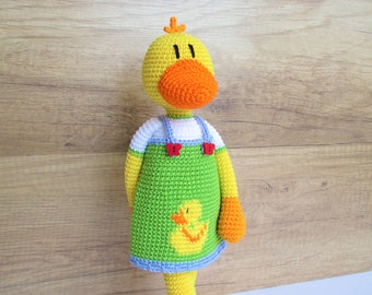 Emely Ente - Häkelanleitung Englisch - crochet pattern - pdf pattern - crochet duck