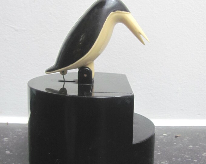 Vintage Plastic Bakelite Toothpick Holder Etsy