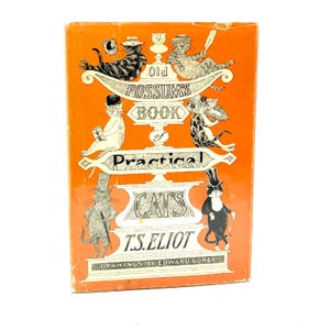 Eliot, T.S. &quot;Old Possum&#39;S Book Of Practical Cats&quot; [Harcourt, 1982] Edward Gorey