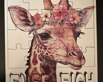 Giraffe Name Puzzle