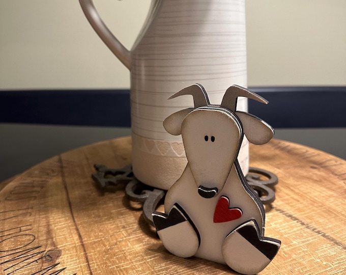 Goat Shelf Sitter | Farmhouse Tiered Tray Decor | Rustic Farm Decor