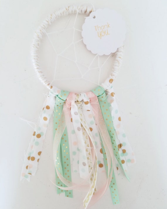 mini dream catcher party favors