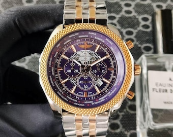 Cronógrafo GMT Breitling Bentley GMT Light Body B04 GMT vintage