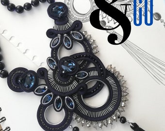 diy soutache tutorial: collana Carousel