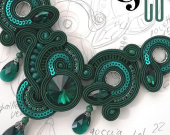 diy soutache tutorial: collana Settembre