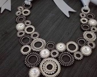 diy miyuki tutorial: the colors and the shape necklace