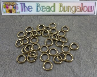8mm 100pcs 1.2mm 16g 304 Stainless Steel Jump Rings Jewelry Findings Open Split