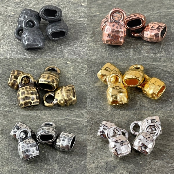 Leather End Caps Etsy