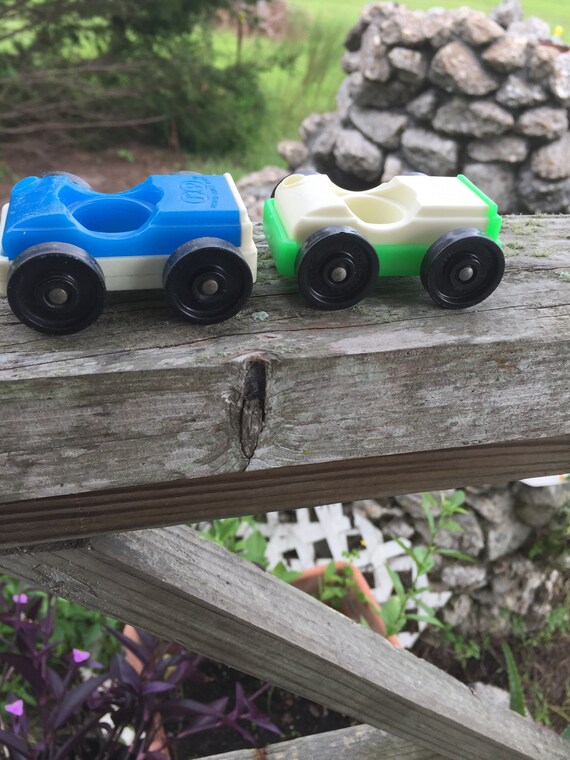 fisher price blue car