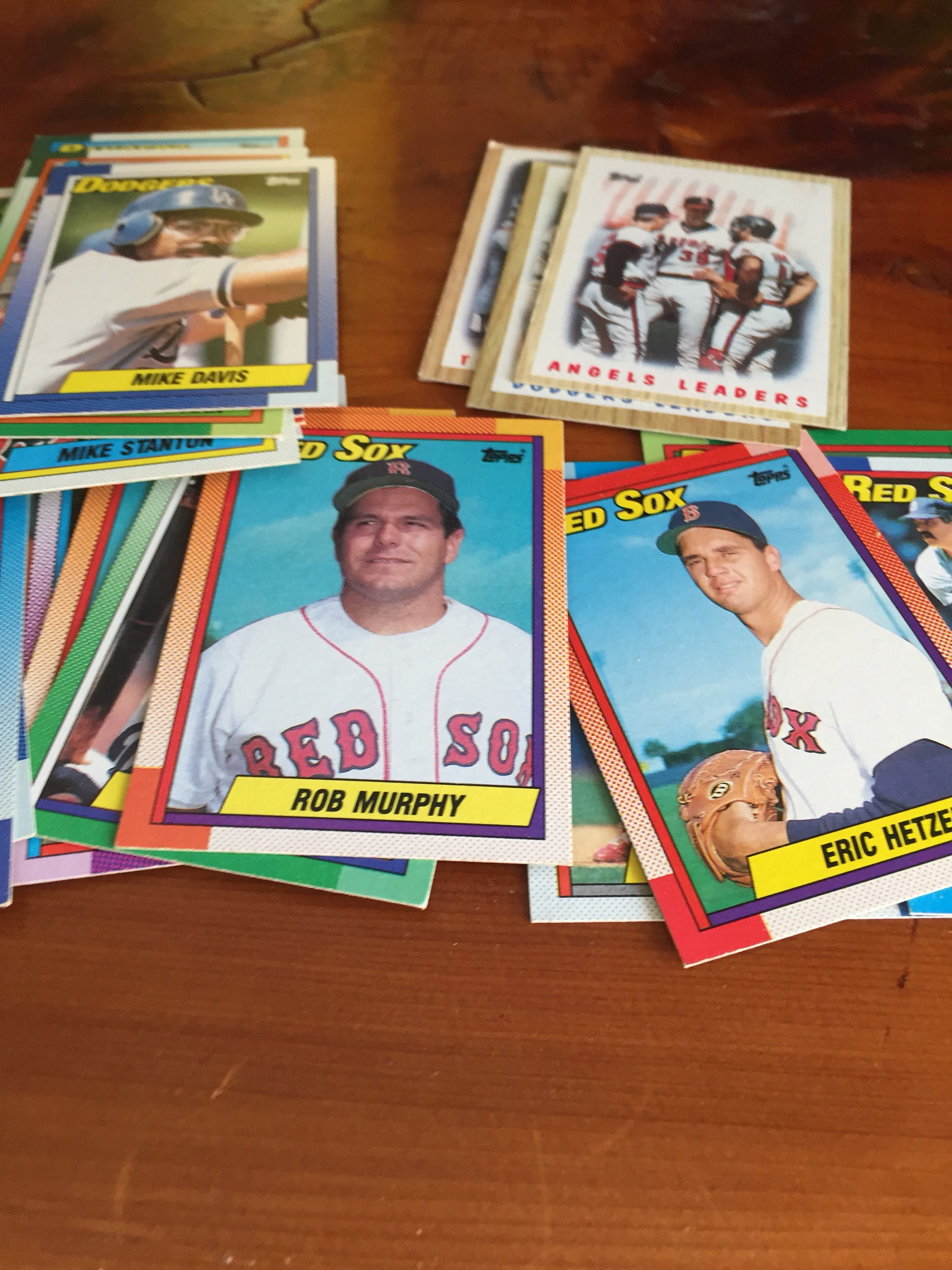 Baseball Cards Topps 45 Cards Sports Memorabilia Vintage Etsy
