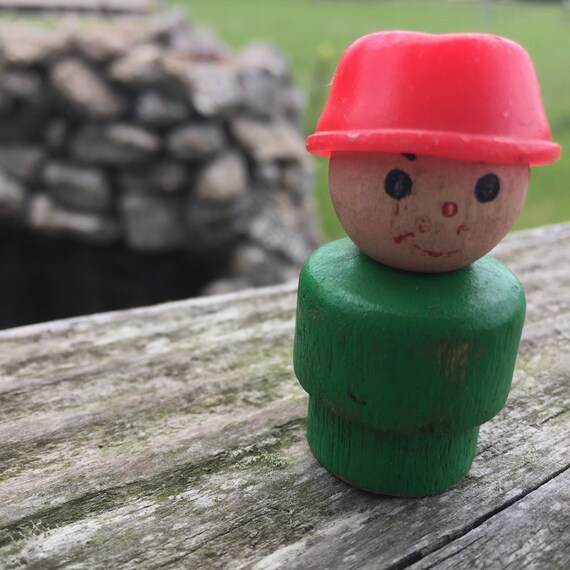 fisher price wooden little people
